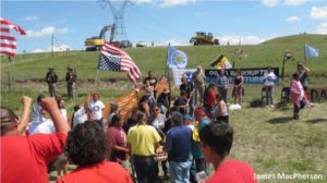 Dakota Access Protest in Iowa