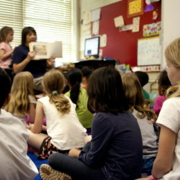 students in classroom