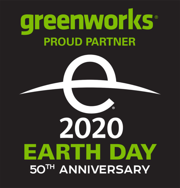 Greenworks Announces Partnership with Earth Day Network as Exclusive