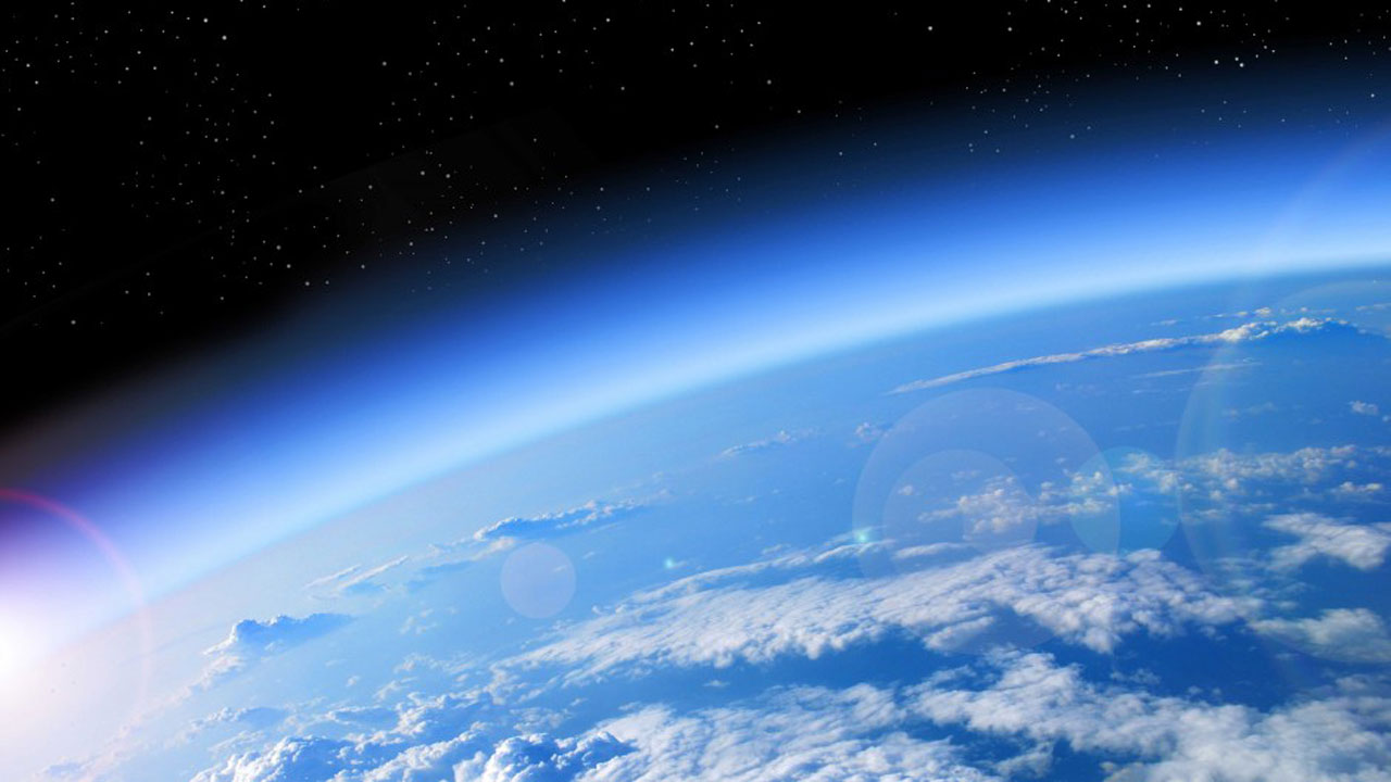 ozone layer from space