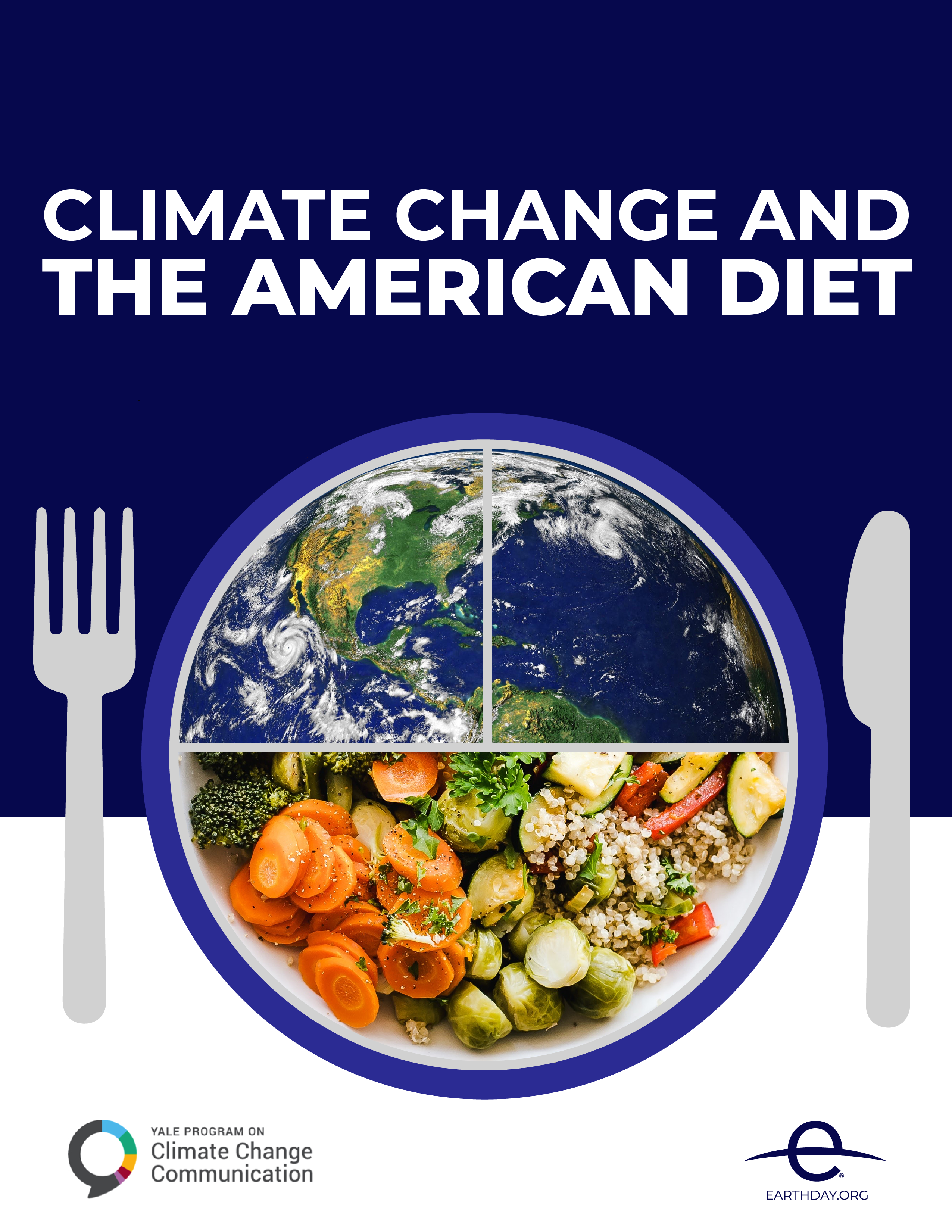 climate change and american diet logo