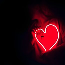 heart neon sign