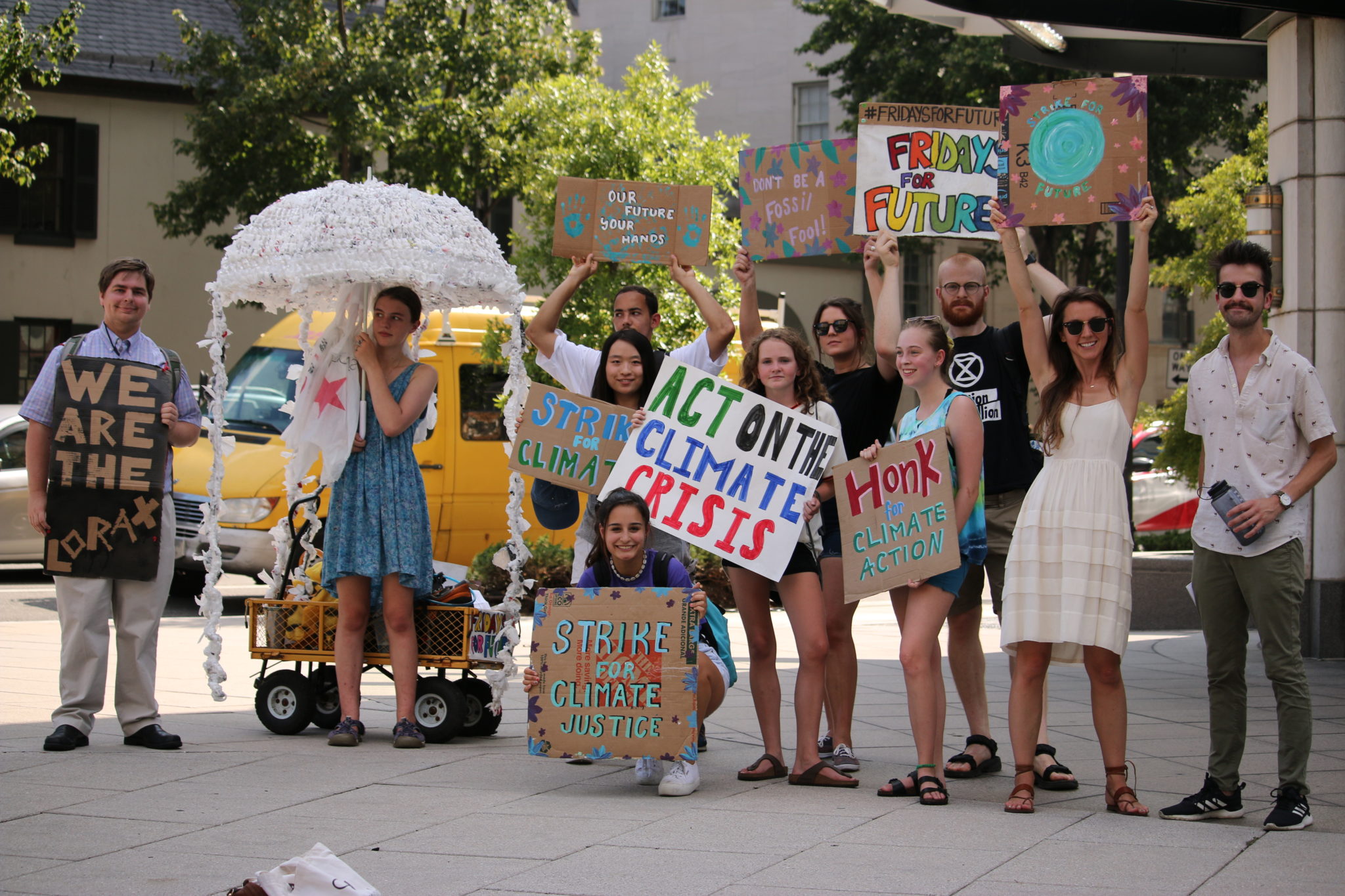 Protest photos Earth Day