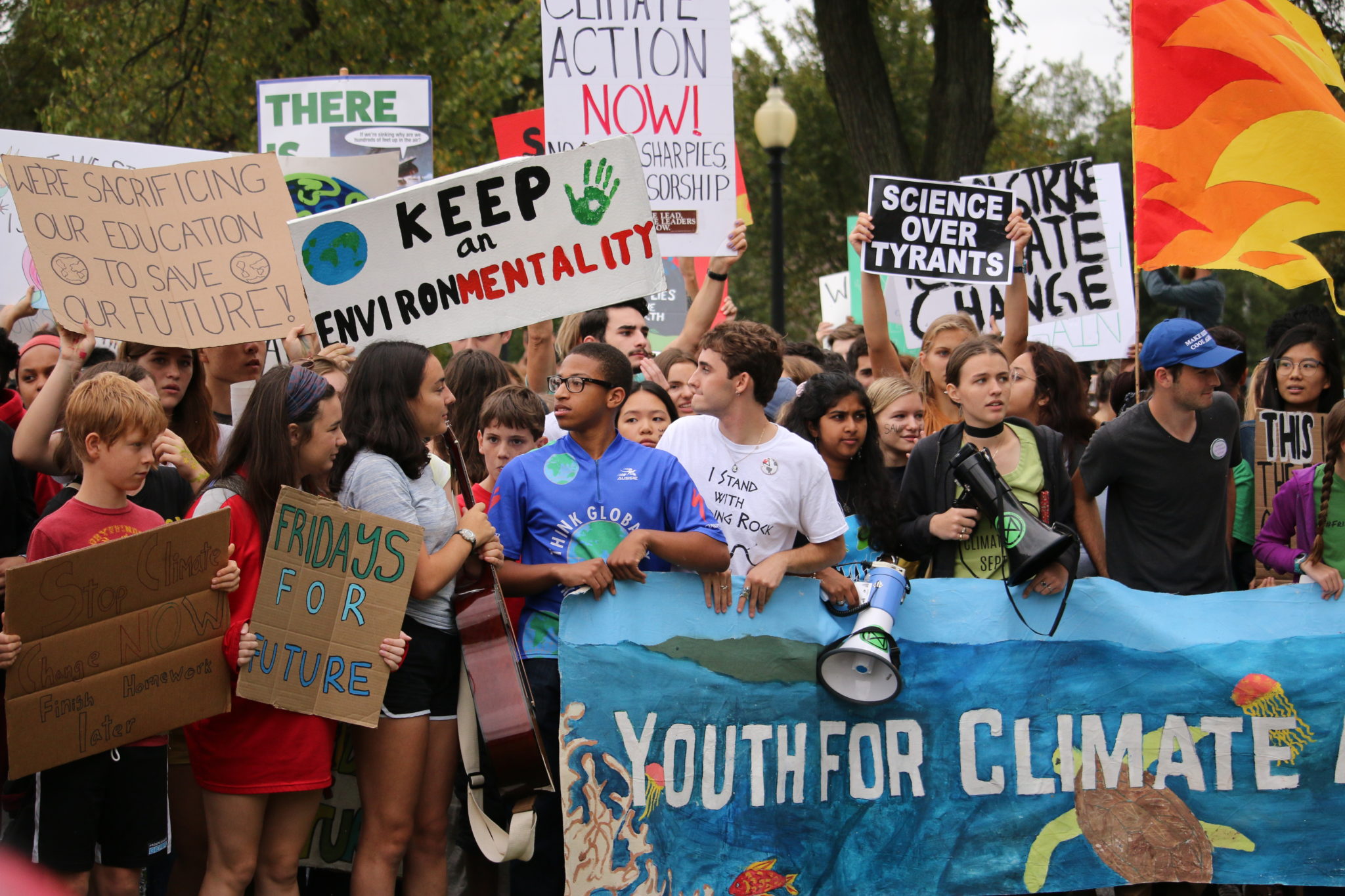 Protest photos Earth Day