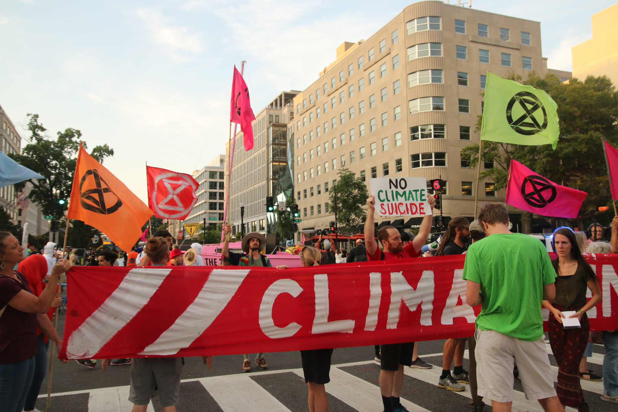 Protest photos Earth Day