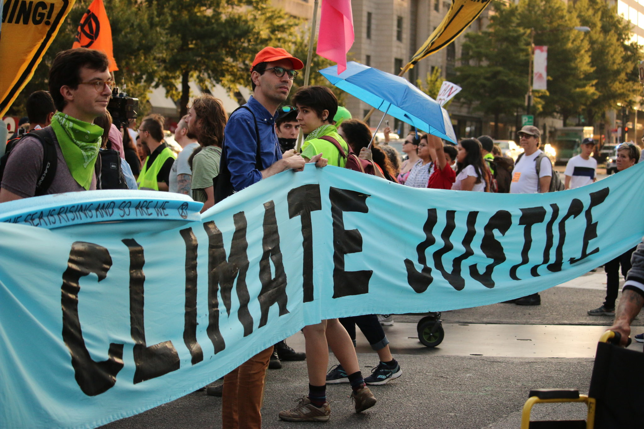 Protest photos Earth Day