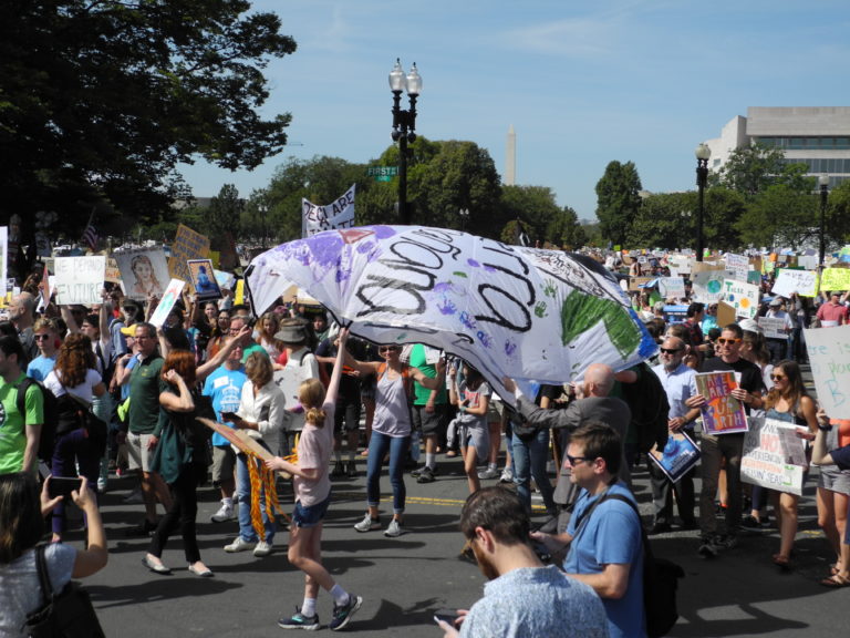 Protest photos Earth Day