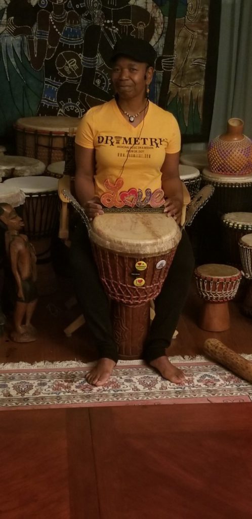 Art by Dorothy Holley (Drum Dr. Dot)