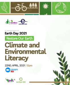 climate and environmental literacy webinar flyer