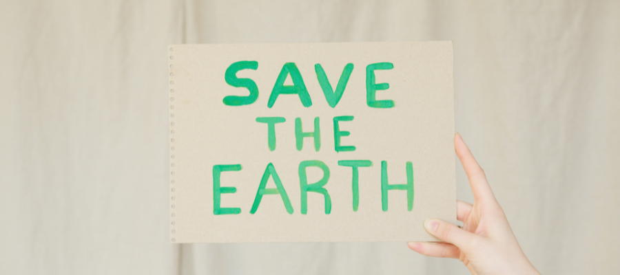 Save the Earth Sign