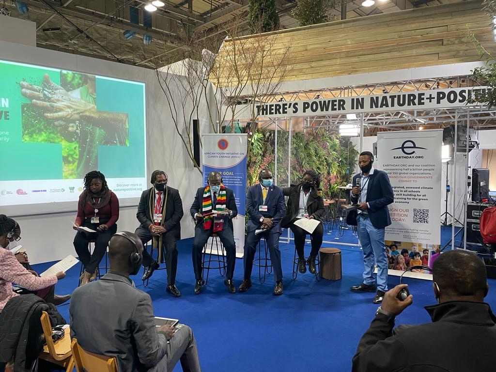 Panelists at Africa Intergenerational Panel at COP26