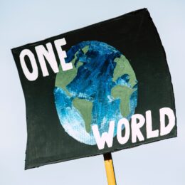 one world sign