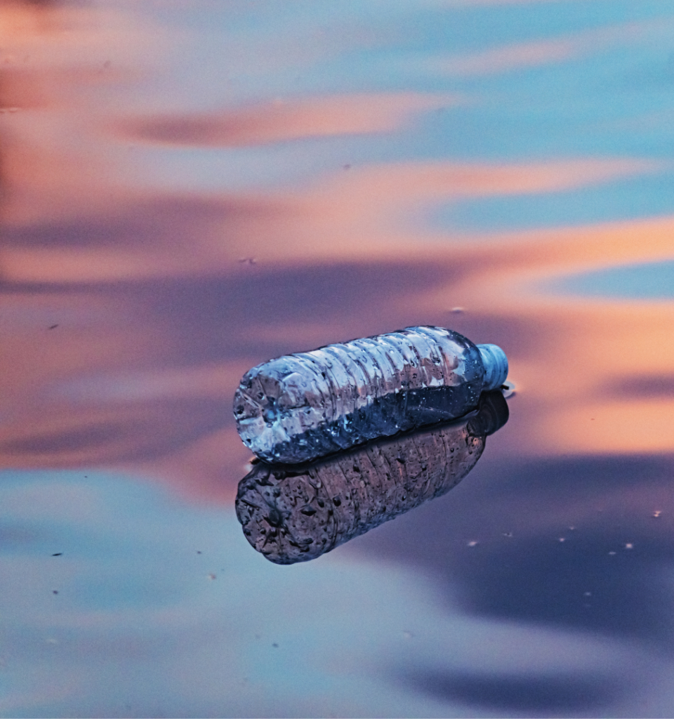 Plastic Bottle on beach