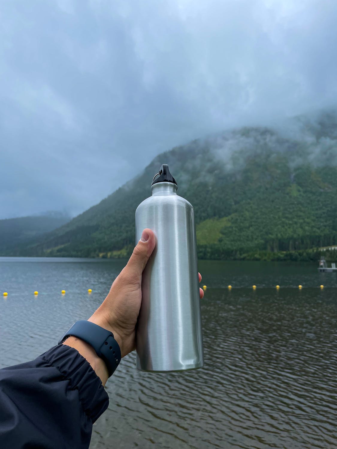 Reusable water bottle