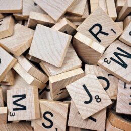 Jumbled scrabble letters