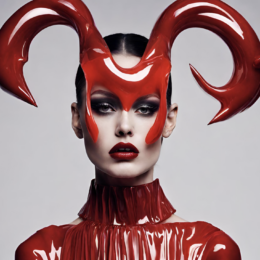 devil fashion model