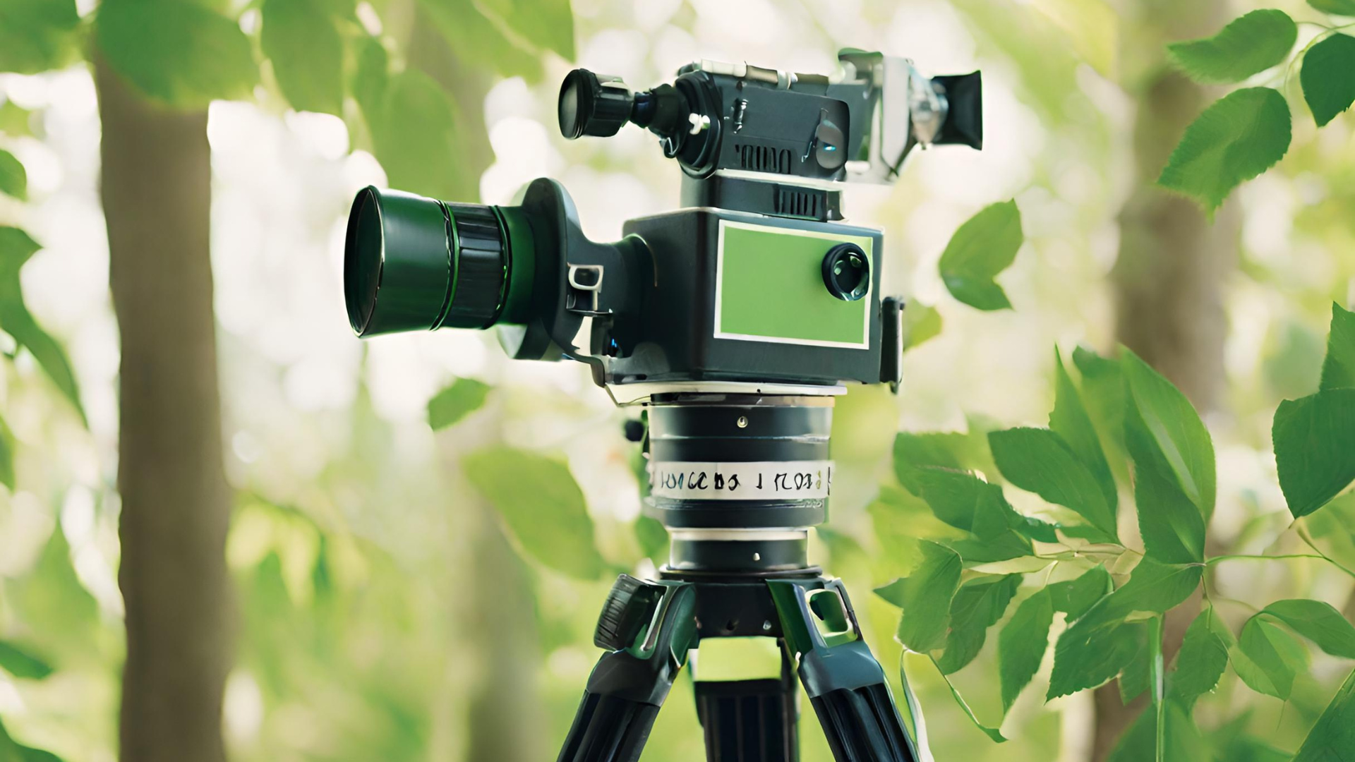 green film camera