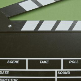 movie clapboard