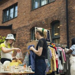 Thrift stores and sidewalk sales are great places to find unique home decor pieces.