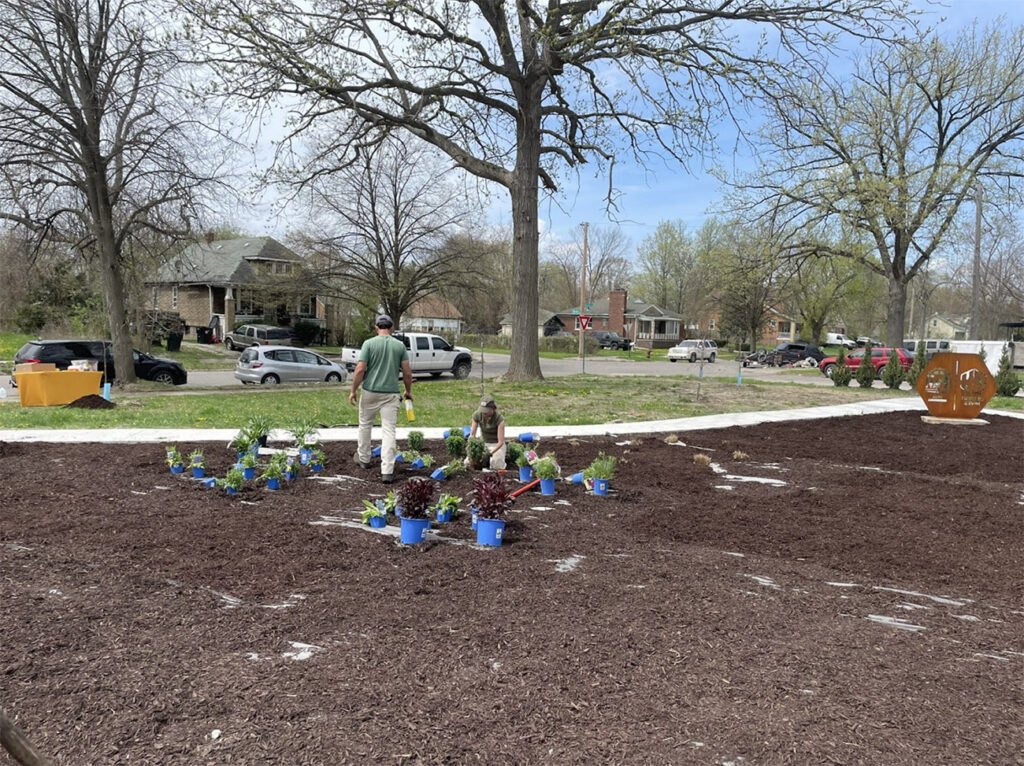 Finney Community Arboretum and Botanical Garden’s bee garden