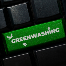 Greenwashing keyboard