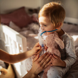 child on respirator