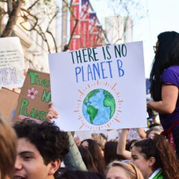 There is no planet b sign