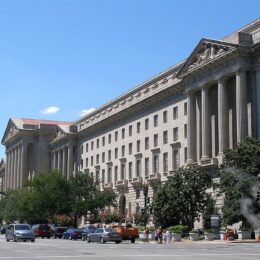 Environmental Protrection Agency building in Washington, DC