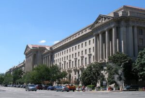 Environmental Protrection Agency building in Washington, DC