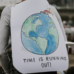 Time is running out backpack