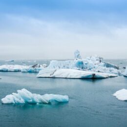 Melting glaciers