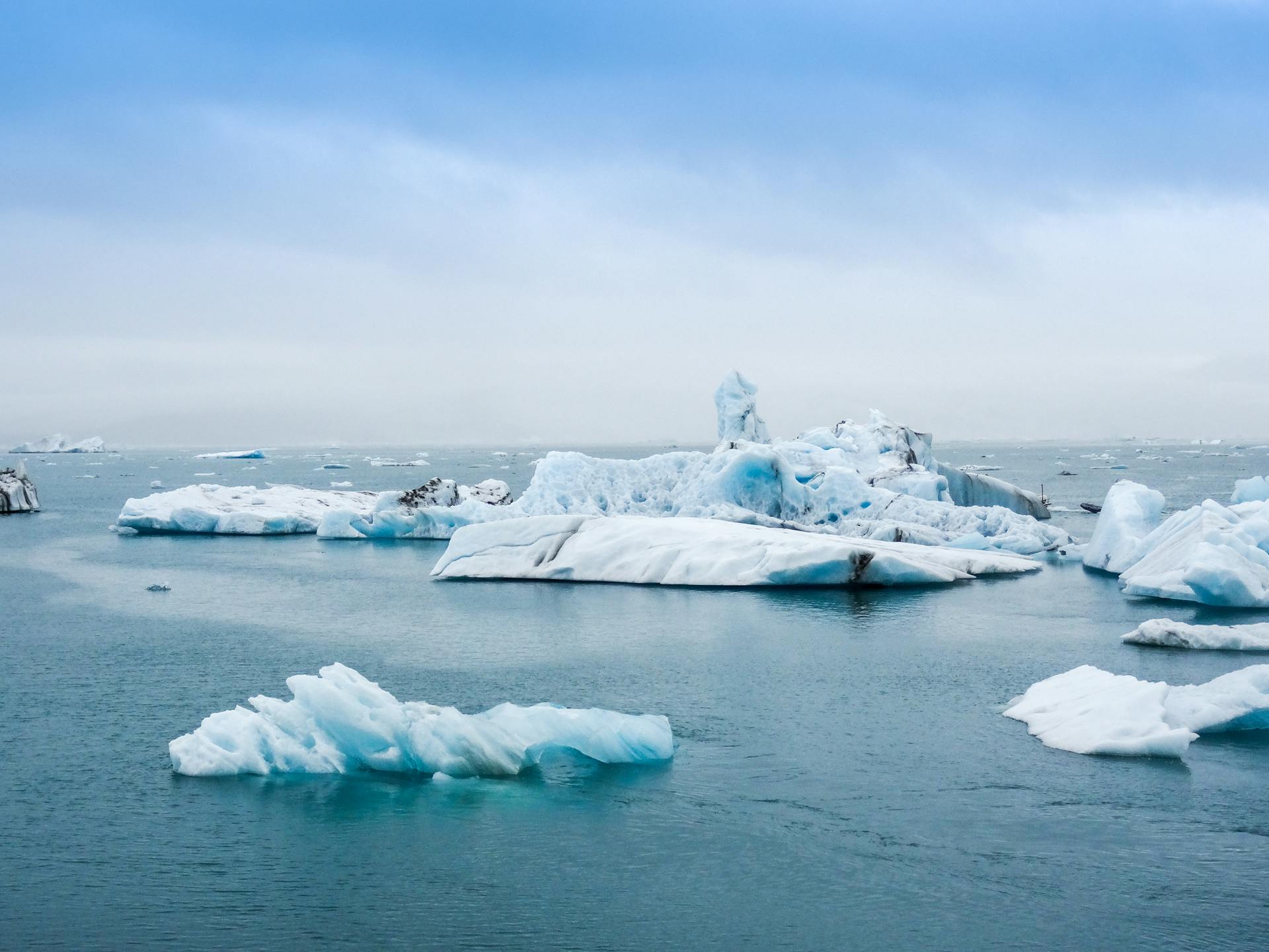 Melting glaciers