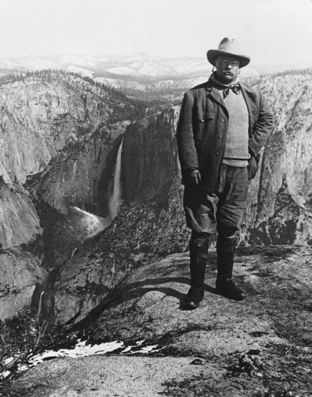 Theodore Roosevelt at Yosemite National Park, California, USA
