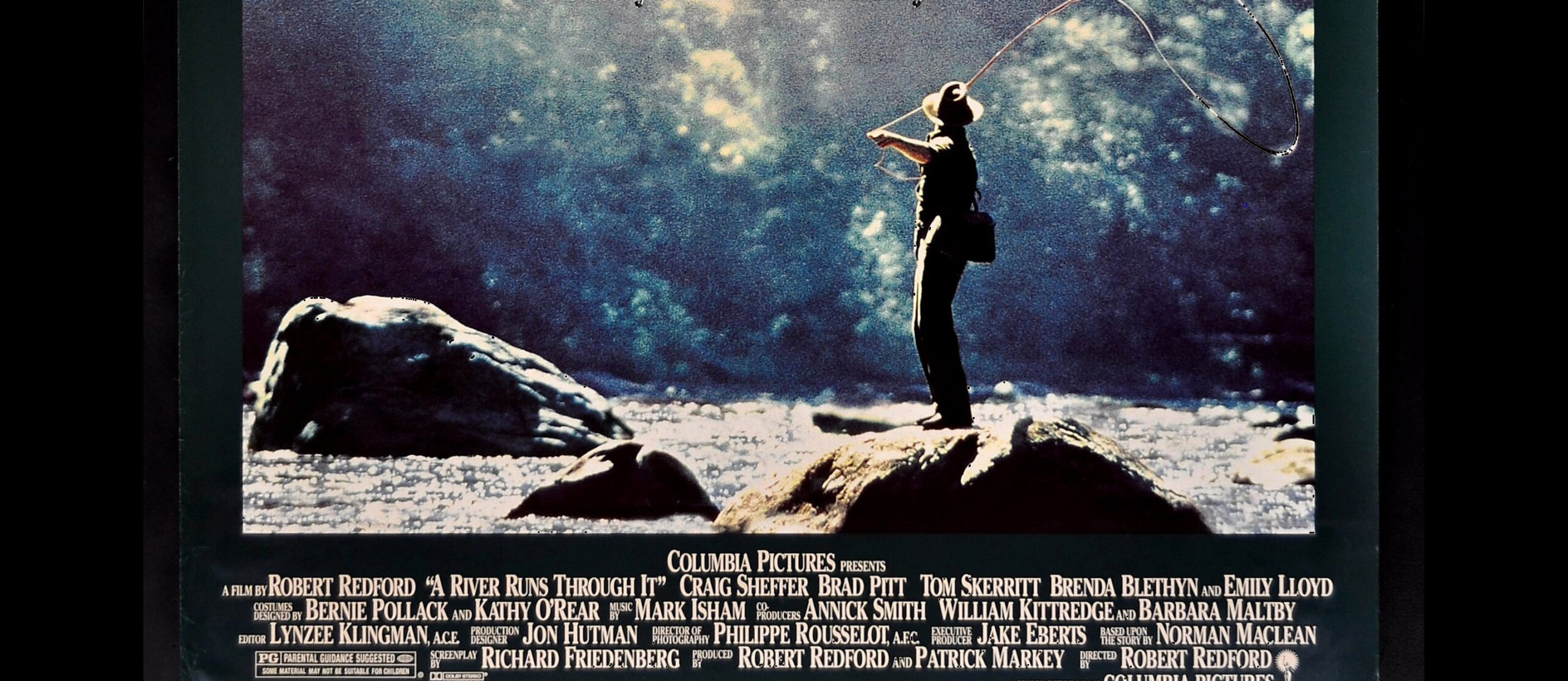 VHS box for the film A River Runs Through It