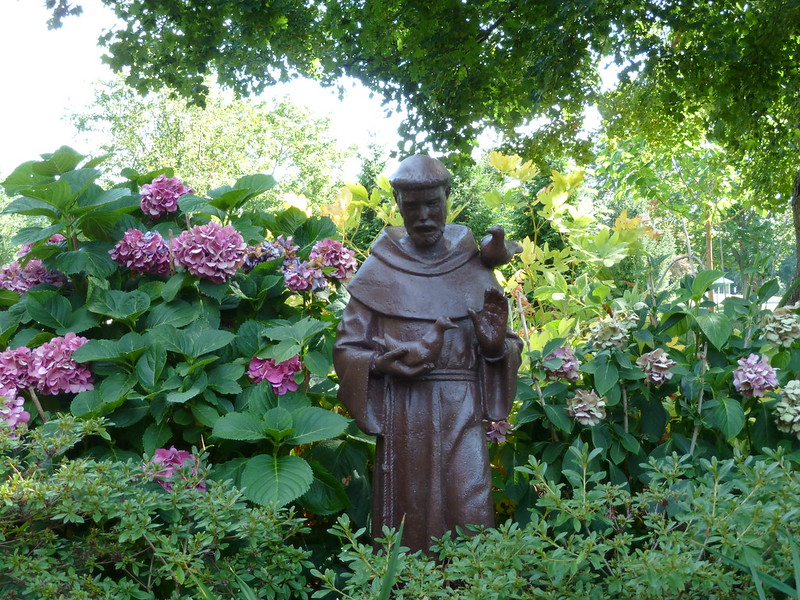St. Francis of Assissi statue at Siena College