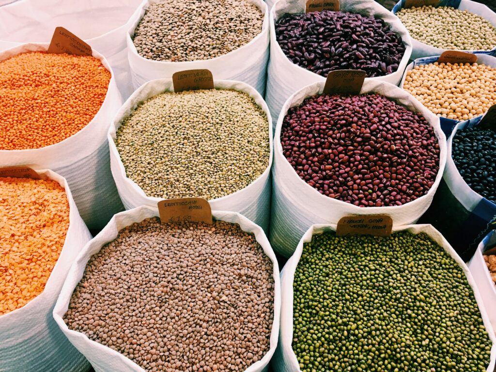 Bags of beans