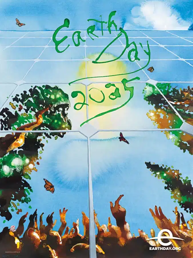 2025 Official Earth Day Poster by Alexis Rockman