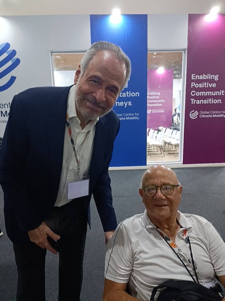 Ropo with COP President Ambassador André Corrêa do Lago