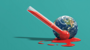 Thermometer and globe