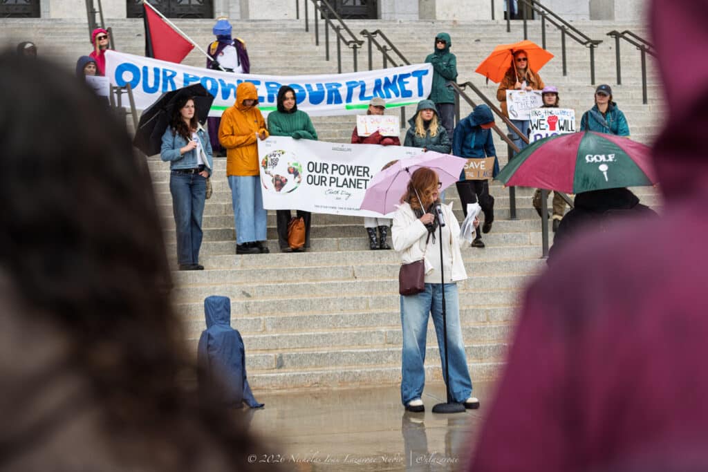 Students and statewide organizations came together in Salt Lake City this past Earth Week to show their support for strong environmental protections for local air quality, water conservation, and green energy.