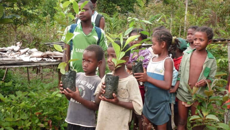 Madagascar Canopy Tree Project photo of children