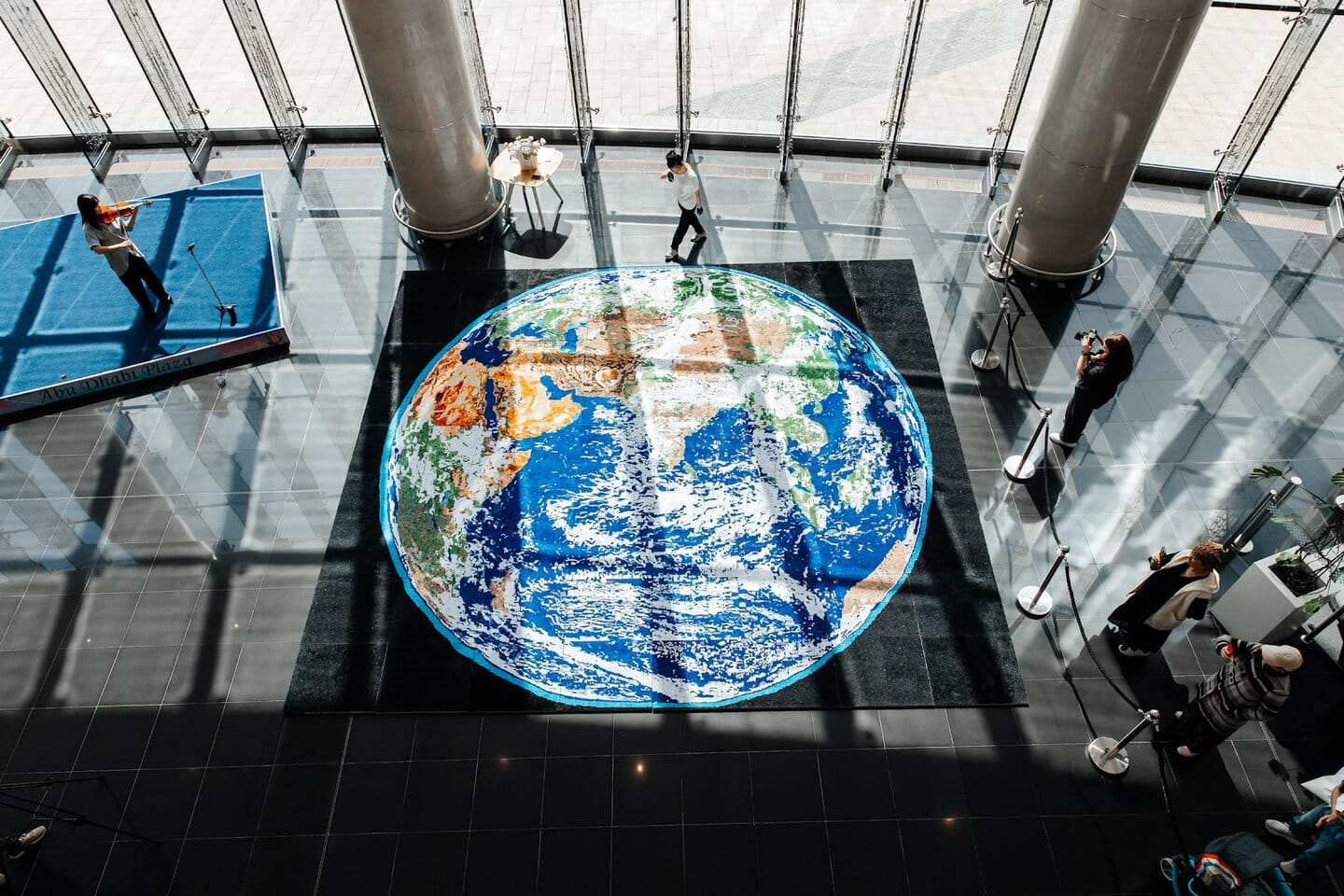 Artist Alina Akhmetbek Unveils “72 Voices of Earth” — A Monumental Quilled Earth Mosaic Exploring Humanity and Ecological Consciousness