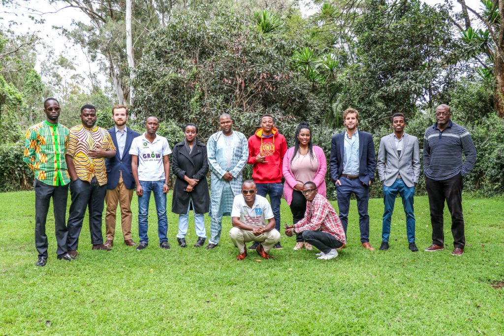 group of people gathered in Africa