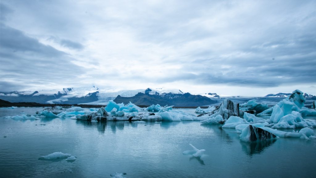 melting glaciers